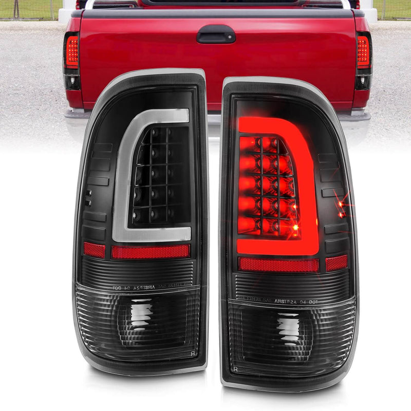 Anzo 311377 LED Tail Lights With Clear Lens