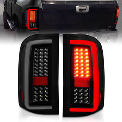 Anzo 311381 LED Tail Lights With Smoke Lens
