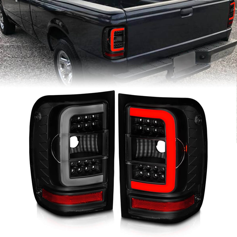 Anzo 311391 LED Tail Lights With Smoke Lens