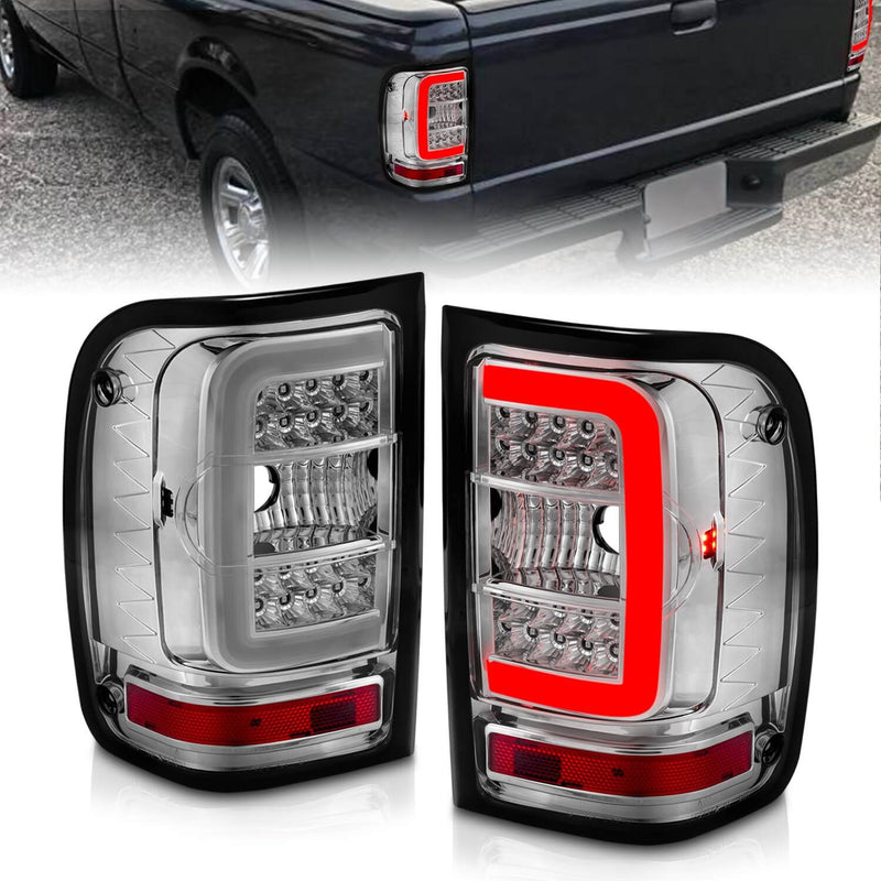 Anzo 311392 LED Tail Lights With Clear Lens