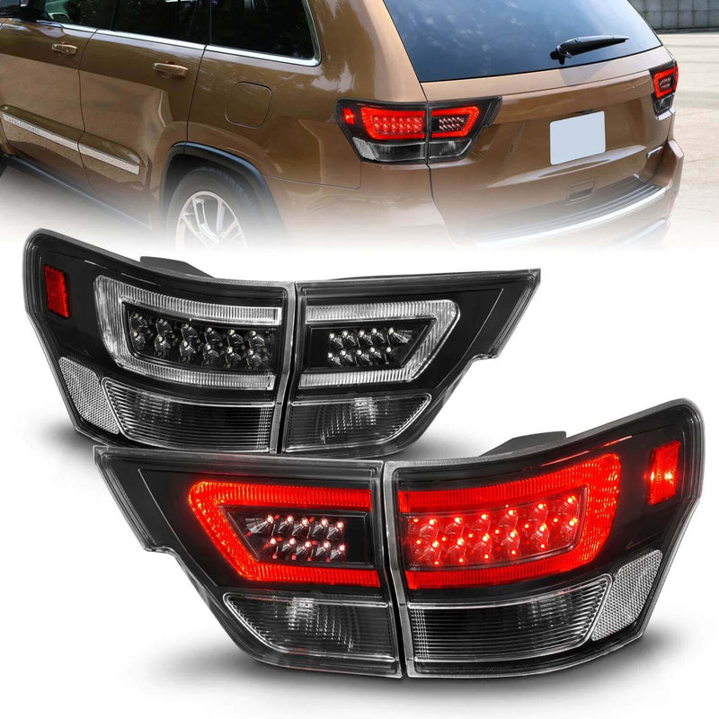 Anzo 311439 LED Tail Lights With Clear Lens