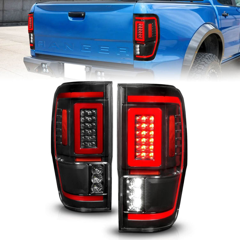 Anzo 311446 LED Tail Lights With Clear Lens