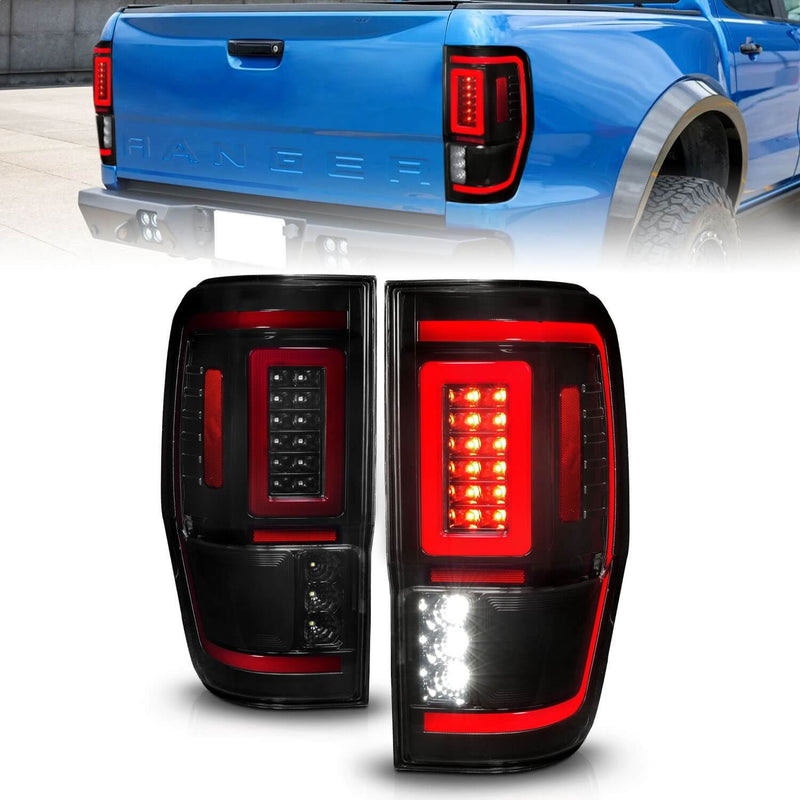 Anzo 311447 LED Tail Lights With Smoke Lens