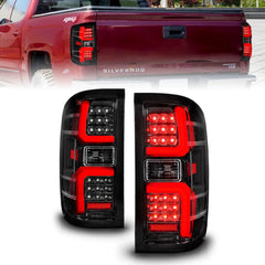 Anzo 311450 LED Tail Lights With Clear Lens