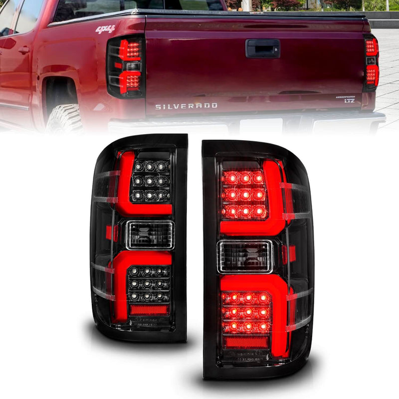 Anzo 311450 LED Tail Lights With Clear Lens