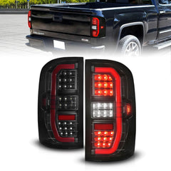 Anzo 311465 LED Tail Lights With Smoke Lens