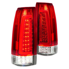Anzo 311484 Red-White LED Tail Lights With Red/Clear Lens
