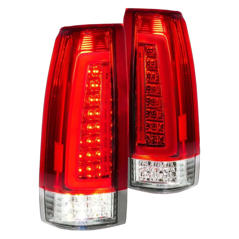 Anzo 311484 Red-White LED Tail Lights With Red/Clear Lens