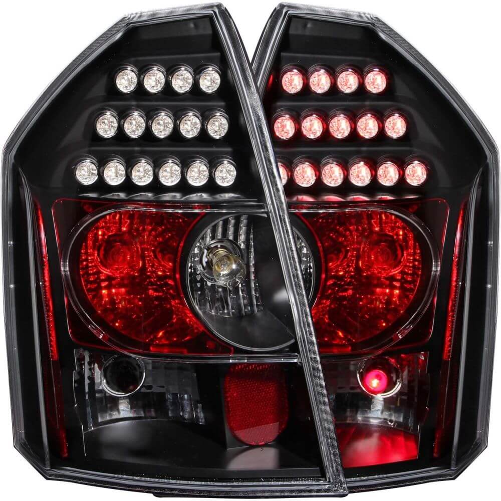 Anzo 321011 LED Tail Lights - LED - Black