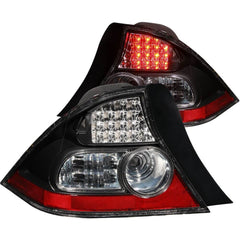 Anzo 321035 LED Tail Lights - LED - Black