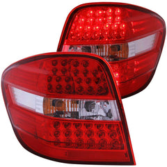 Anzo 321053 LED Tail Lights - LED - Red/Clear