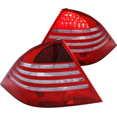 Anzo 321055 LED Tail Lights - LED - Red/Clear