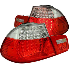 Anzo 321105 LED Tail Lights - LED - Red/Clear