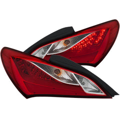 Anzo 321334 LED Taillights Red/Clear