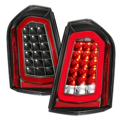 Anzo 321343 LED Tail Lights With Black Sequential Lens