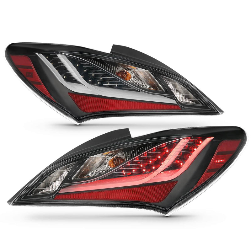 Anzo 321347 LED Tail Lights With Dark Smoke Lens