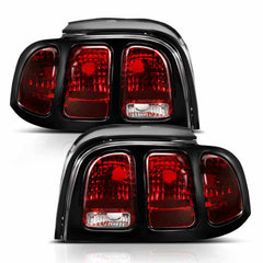 Anzo 321350 Euro Tail Lights With Dark Red Lens