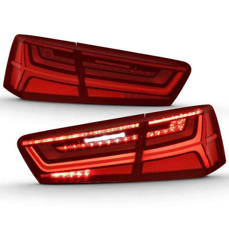 Anzo 321353 LED Tail Lights With Red/Clear Lens