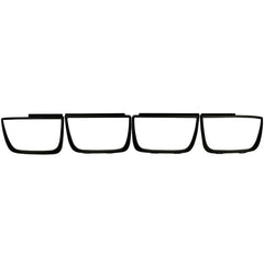 Anzo 351001 Bezels - Taillight Bezels-4pcs Flat Black