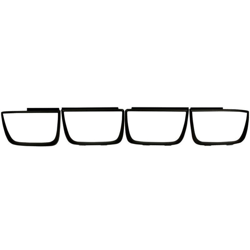 Anzo 351001 Bezels - Taillight Bezels-4pcs Flat Black