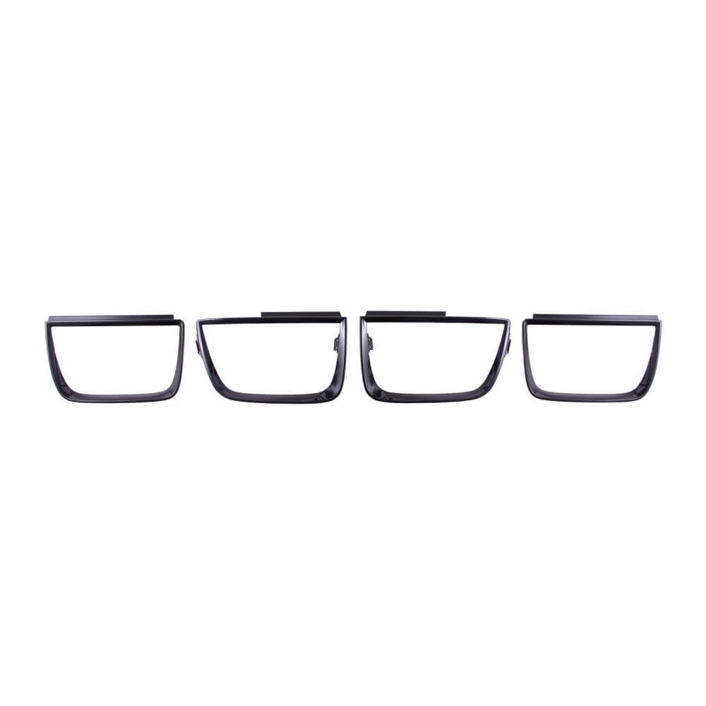 Anzo 351002 Bezels - Taillight Bezels-4pcs Gloss Black