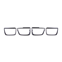 Anzo 351002 Bezels - Taillight Bezels-4pcs Gloss Black