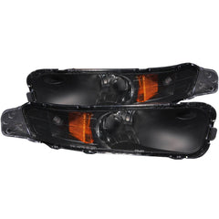 Anzo 511002 Bumper Lights - Black w/Amber Reflector