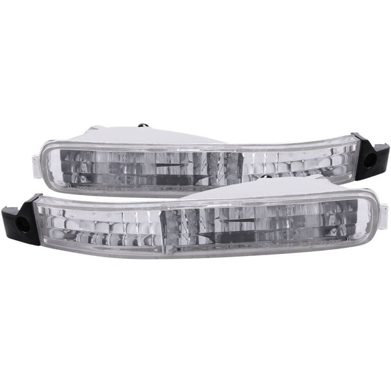 Anzo 511007 Bumper Lights - Euro w/Amber Reflector