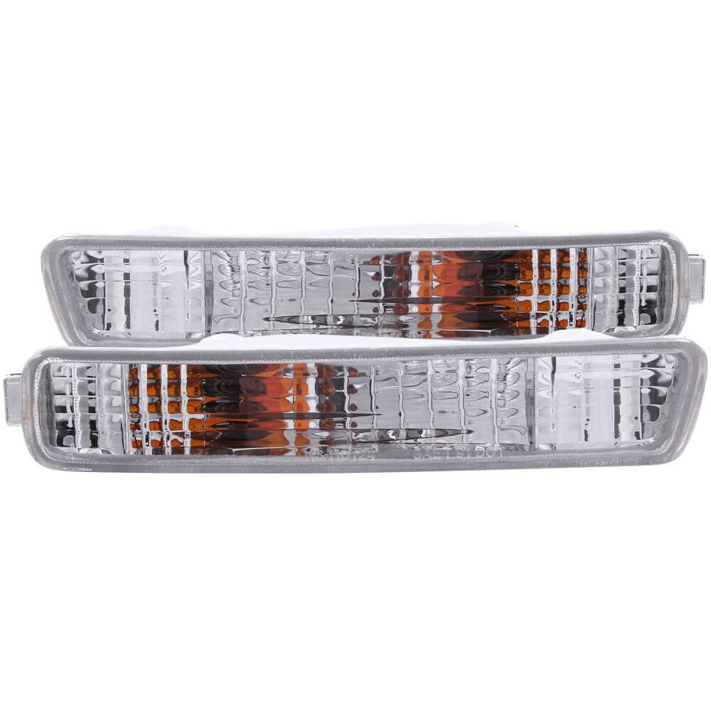 Anzo 511008 Bumper Lights - Euro w/Amber Reflector