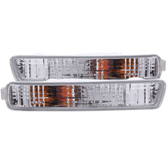 Anzo 511008 Bumper Lights - Euro w/Amber Reflector