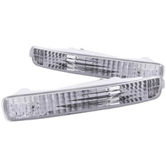 Anzo 511009 Bumper Lights - Euro w/Amber Reflector