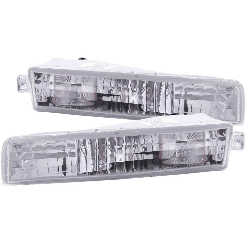 Anzo 511012 Bumper Lights - Euro w/Amber Reflector