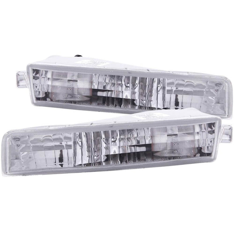 Anzo 511012 Bumper Lights - Euro w/Amber Reflector