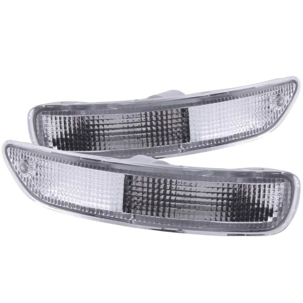 Anzo 511017 Bumper Lights - Euro w/Amber Reflector