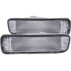 Anzo 511018 Bumper Lights - Clear w/Amber Reflectors