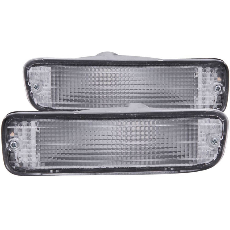 Anzo 511018 Bumper Lights - Clear w/Amber Reflectors
