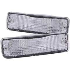 Anzo 511019 Bumper Lights - Clear w/Amber Reflectors