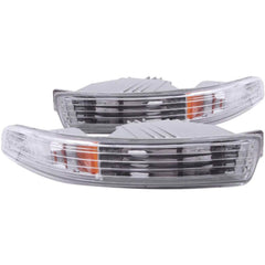 Anzo 511020 Bumper Lights - Euro w/Amber Reflector