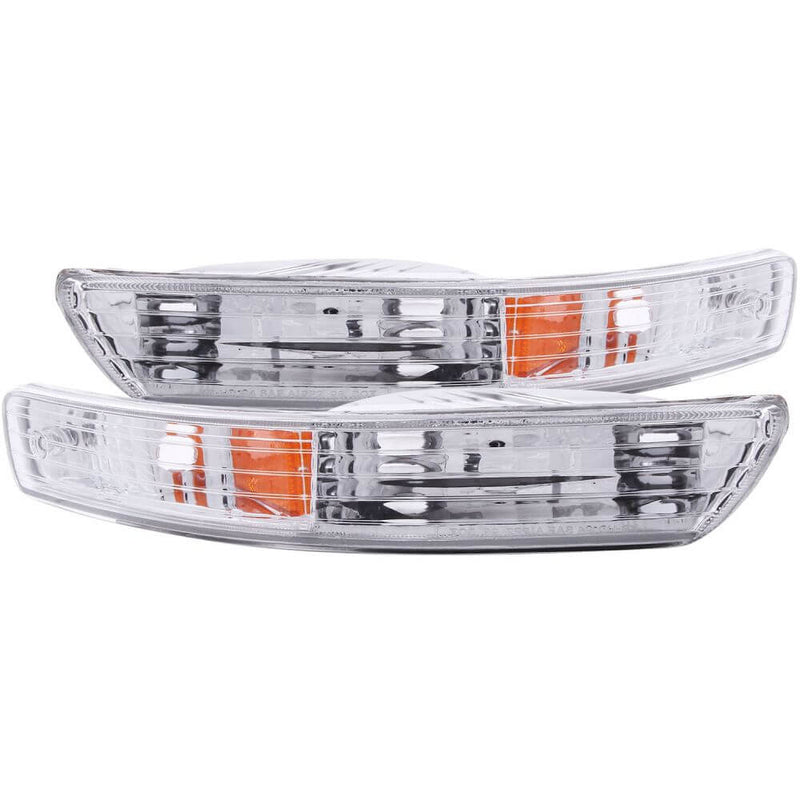 Anzo 511021 Bumper Lights - Euro w/Amber Reflector