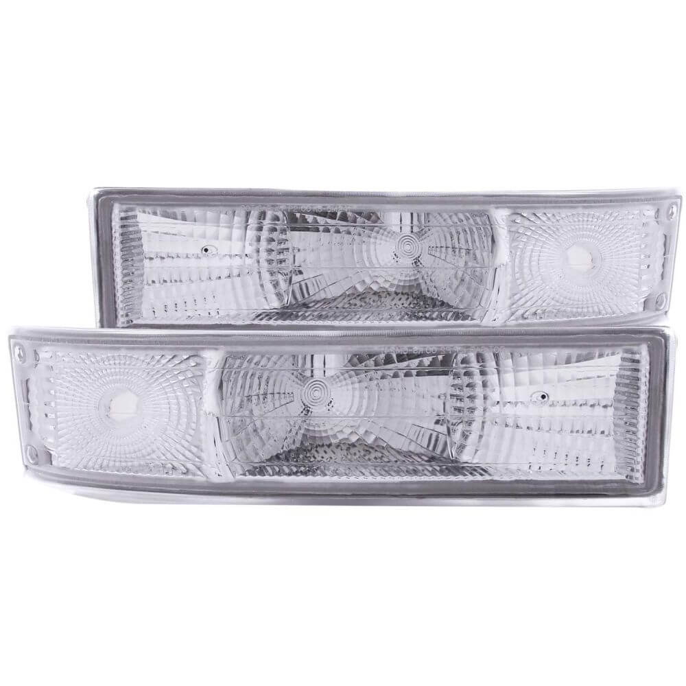 Anzo 511027 Bumper Park/Signal - Euro w/Amber Reflector