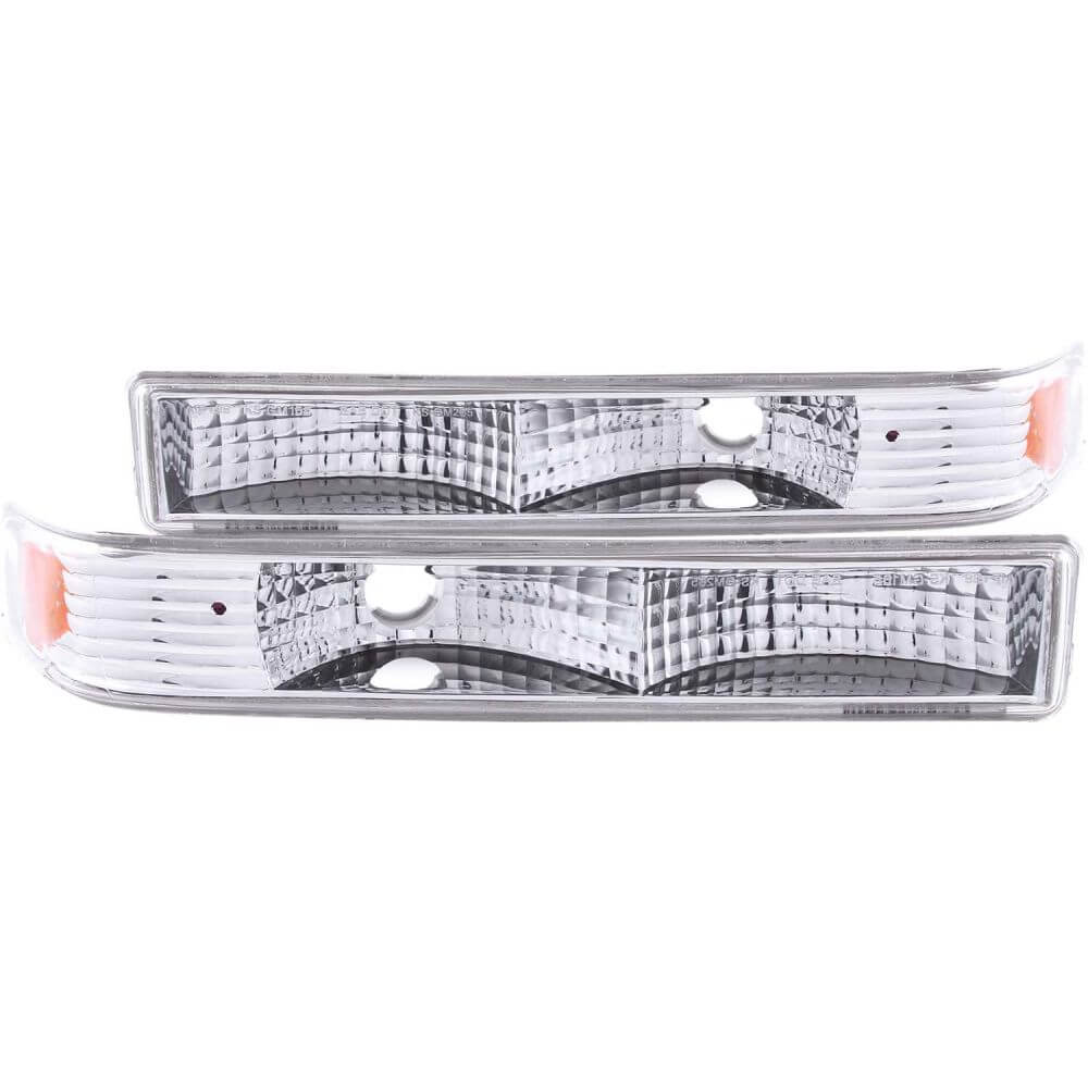 Anzo 511038 Parking Lights - Euro w/Amber Reflector