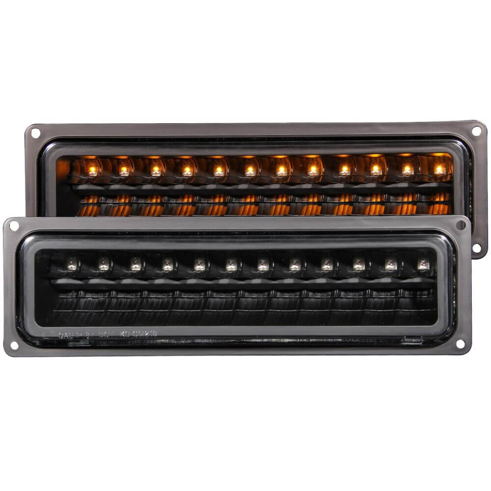 Anzo 511050 Parking Lights - LED Jdm - Black