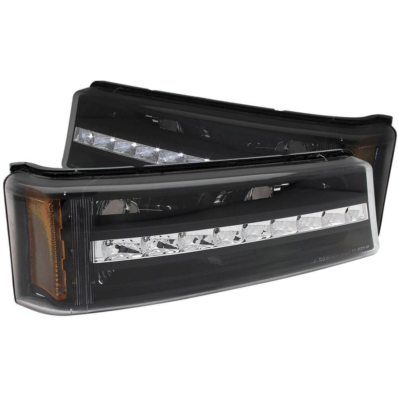 Anzo 511067 Parking Lights - LED - Black (Classic Body Only)