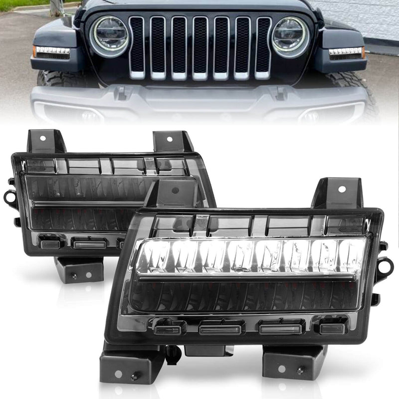 Anzo 511085 LED Side Marker Lights With Smoke Lens