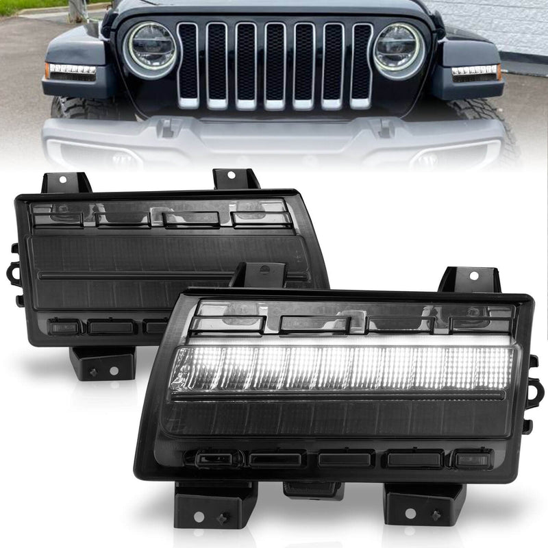 Anzo 511087 LED Side Marker Lights With Smoke Lens