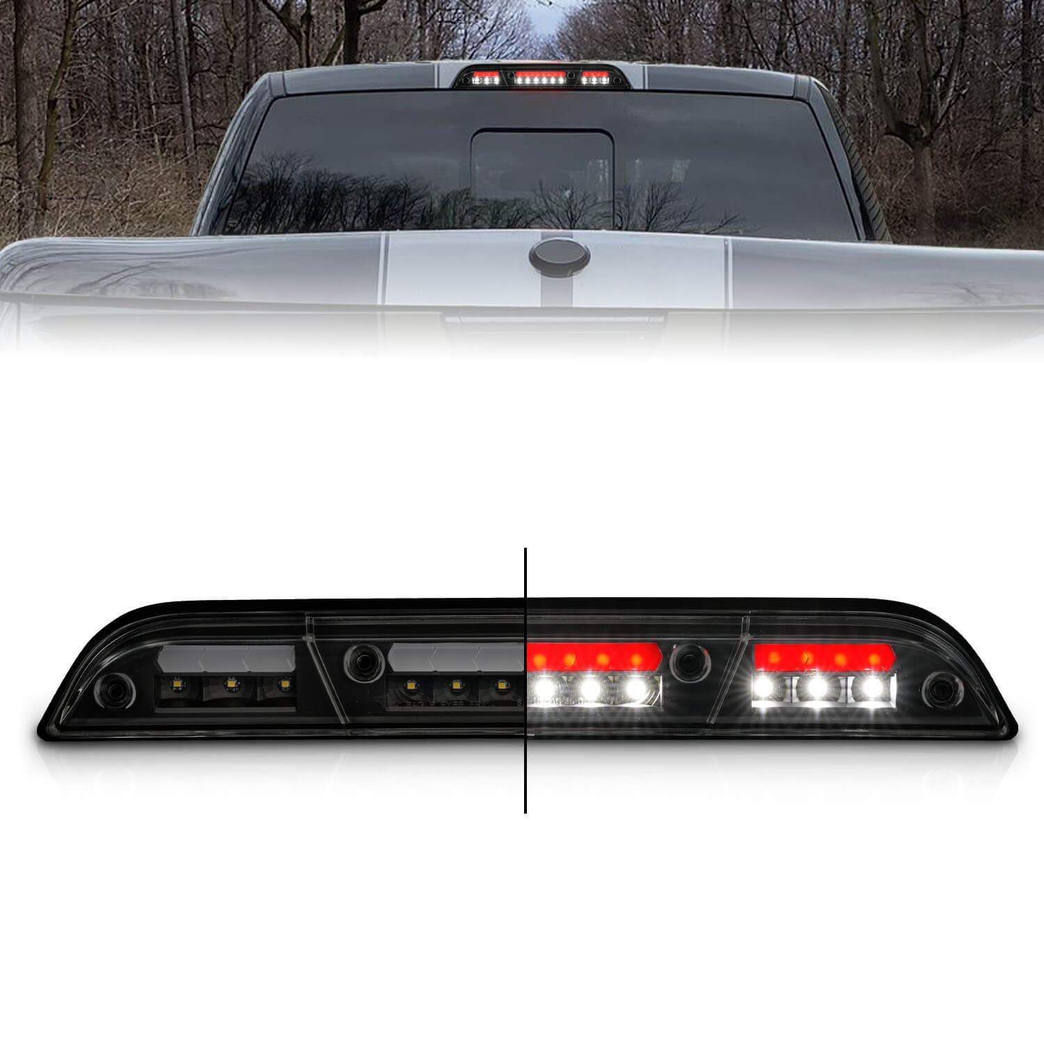 Anzo 531112 LED 3rd Brake Light With Smoke Lens