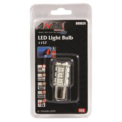 Anzo 809024 LED Replacement Bulb - LED - Red-18 LEDs 1 3/4 in. Tall
