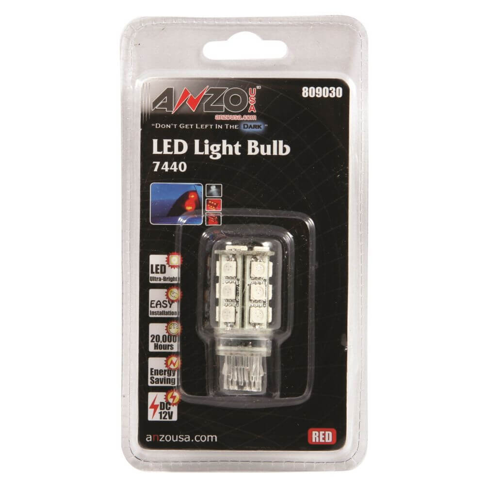 Anzo 809030 LED Replacement Bulb - / - Red