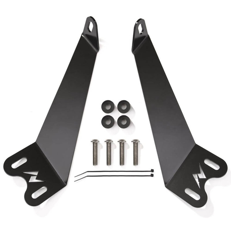 Anzo 851049 Mounting Bracket - 12" Inch Led Bar Hood Mounting Brackets