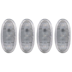 Anzo 861108 Fender Lights - (2 Red/2 Amber LED 4pcs/Set) Clear lens